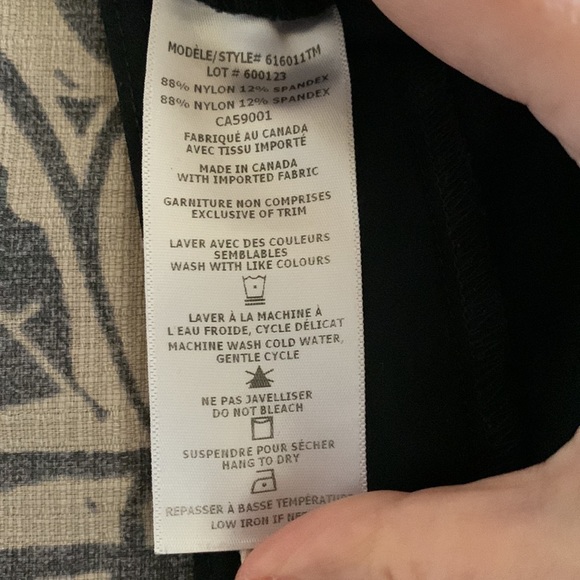 I❤️tyler Madison | black stretch flare pull on pants size L - Picture 5 of 5